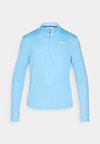 PACER TOP - Top dugih rukava - university blue/reflective silver