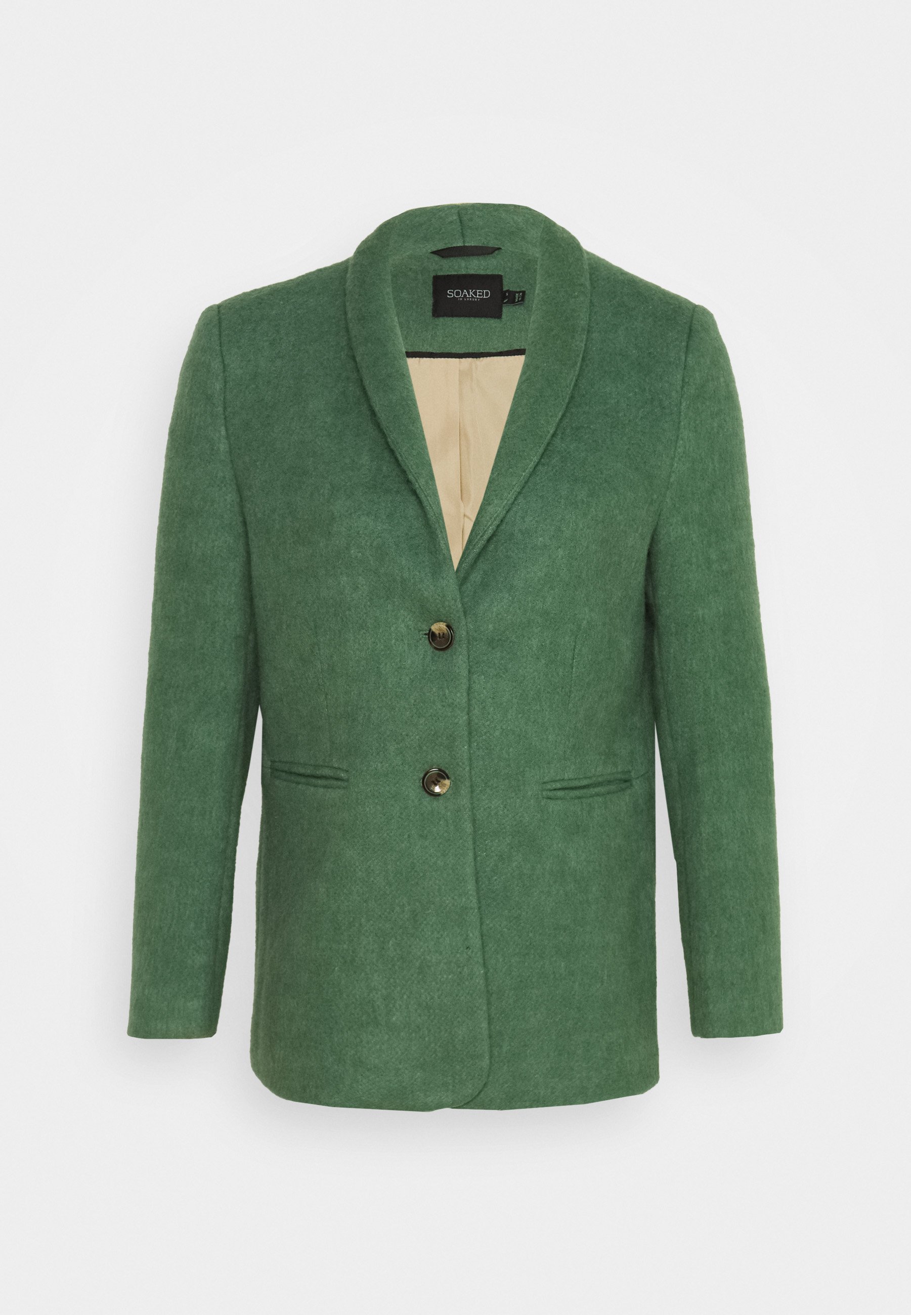green jacket blazer