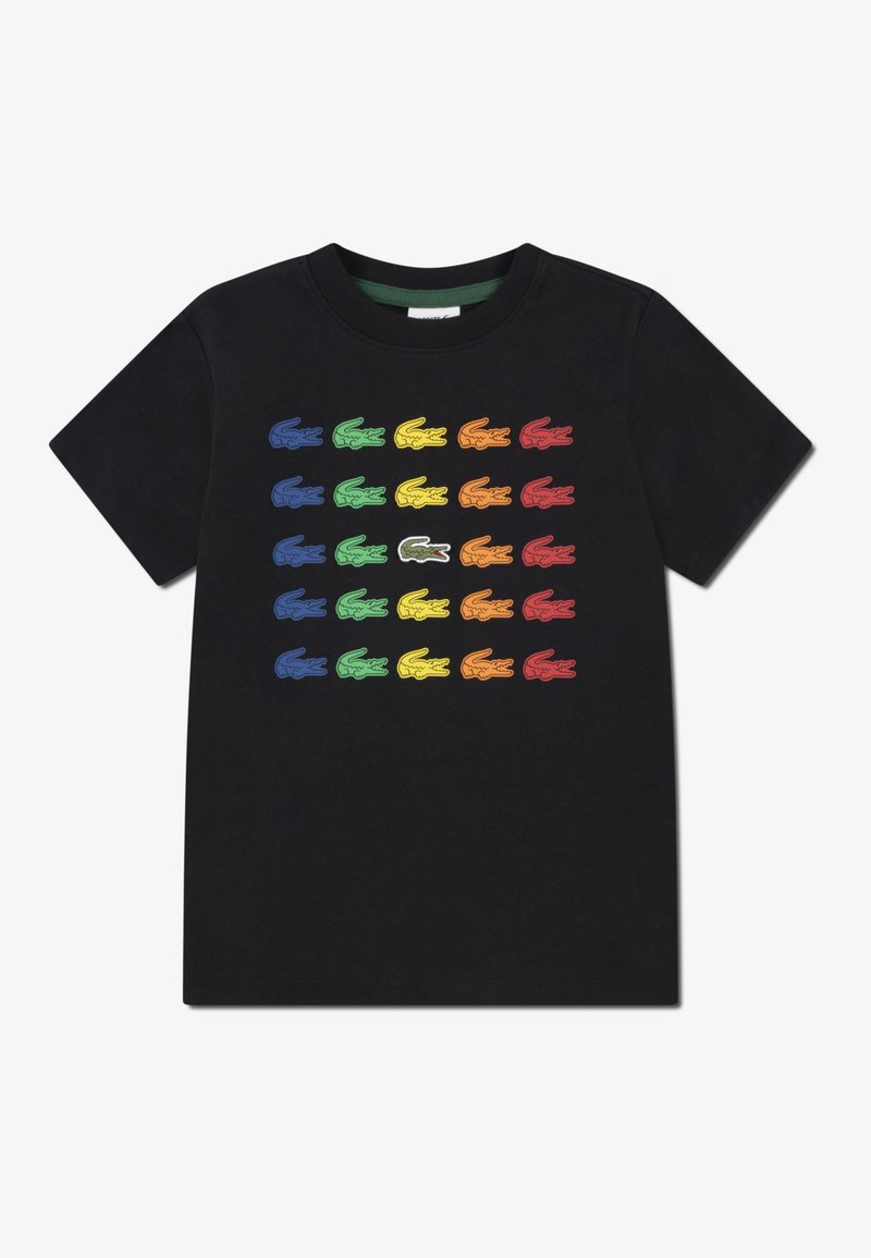 Lacoste TINY ICON TEE - Majica kratkih rukava s printom - noir