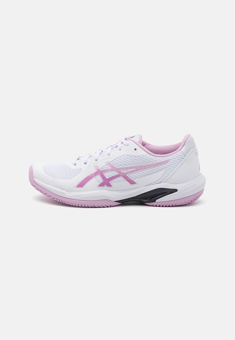 ASICS - SOLUTION SWIFT FF 2 CLAY - Clay court tennis shoes - white/ube, Enlarge