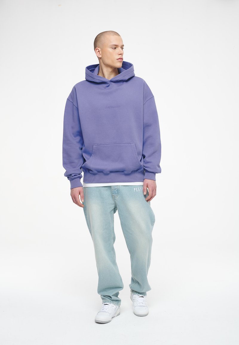 Pegador COLNE LOGO OVERSIZED HOODIE VINTAGE UNISEX - Sweat à capuche -  washed magic violet/violet - ZALANDO.FR