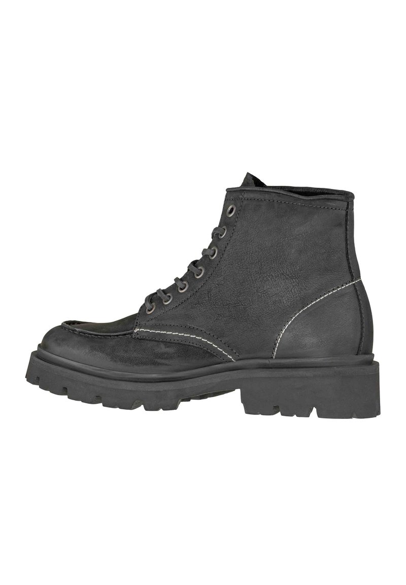 Copenhagen Studios Stivaletti stringati - black