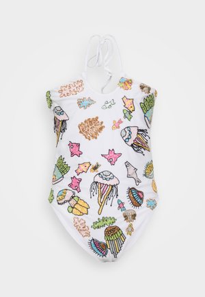 JELLYFISH ONE SWIMSUIT - Kupaći kostim - white