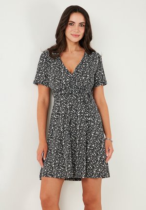 Robe en jersey - black