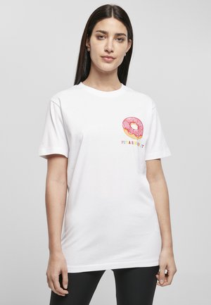 Print T-shirt - white