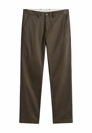 GANT, REG CLASSIC CHINOS - Pantalon classique - shadow brown