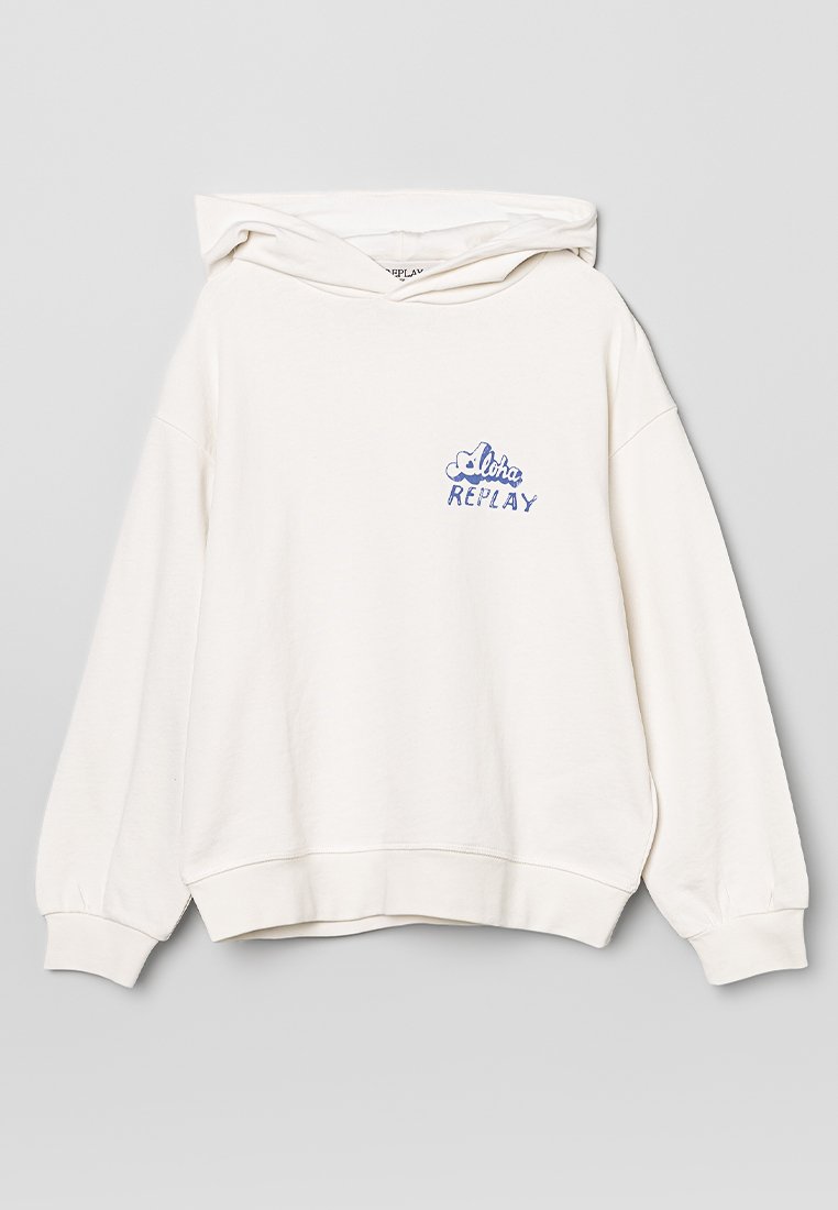 Replay Hoodie crème Replay Hoodie crème