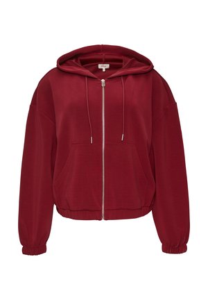s.Oliver Sweatjacke - rubinrot
