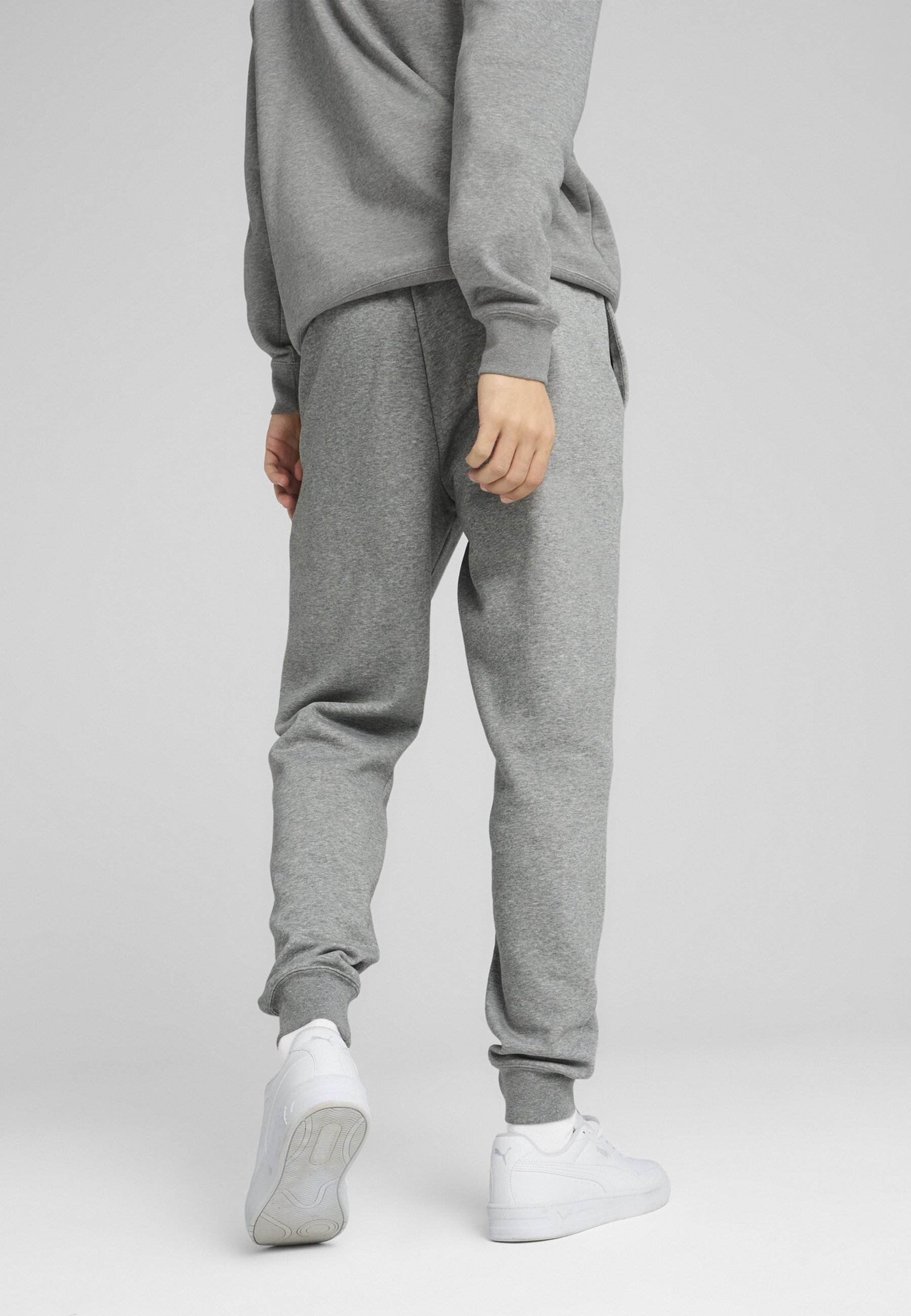 Puma ESS NO. 1 LOGO - Pantalones deportivos - medium gray heather