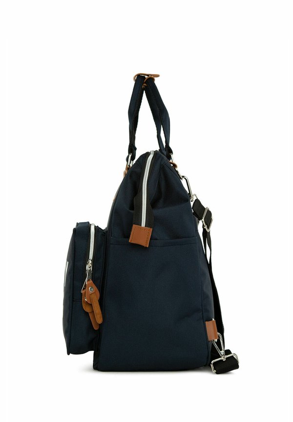 BABY BAG PRINTED DIAPER BAG BACKPACK – Wickeltasche – dunkelblau