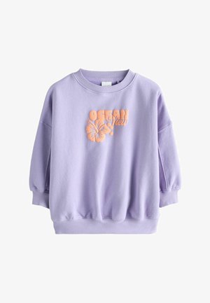 REGULAR FIT - Bluză de molton - lilac purple flower