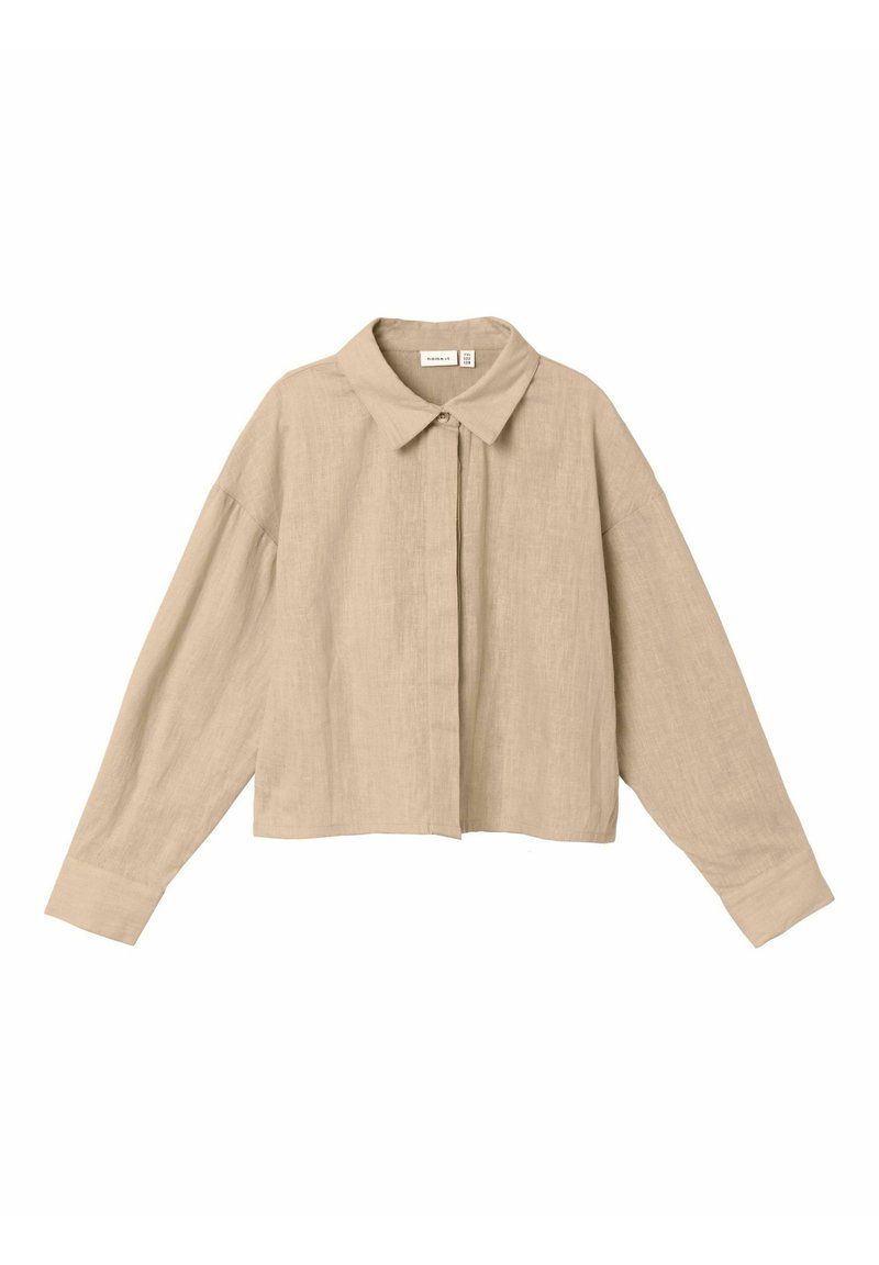 name it Overhemdblouse beige name it Overhemdblouse beige
