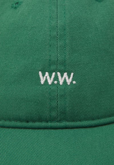 WOOD WOOD WWLOW PROFILE TWILL CAP - Boné - cushing green