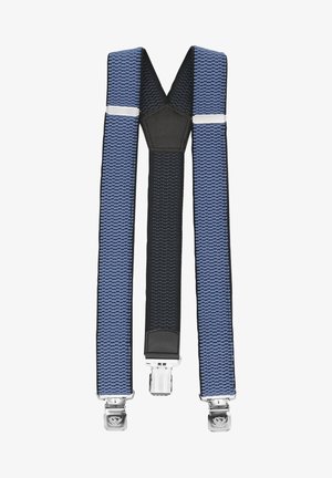 Fabio Farini VERSCHIEDENE BREITER Y FORM FÜR VERSTELLBARE LÄNGE - Belt - blau