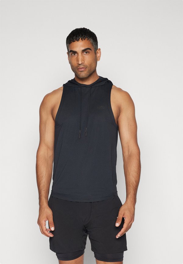 STRIDE SLEEVELESS T SHIRT HOODIE - Top