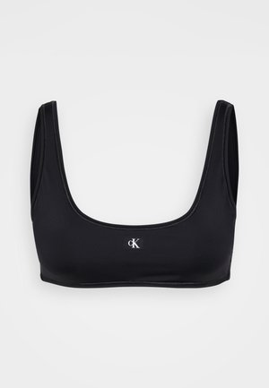 Calvin Klein Swimwear, BRALETTE - Bikini pezzo sopra - black