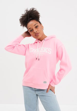 AMERICAN INSPIRATION FASHION COOL EASY ORIGINAL - Jersey con capucha - rose fluo