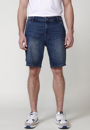 CARPENTER - Short en jean - azul med medium blue