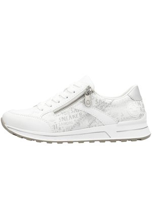 Sneakers - white white silver n