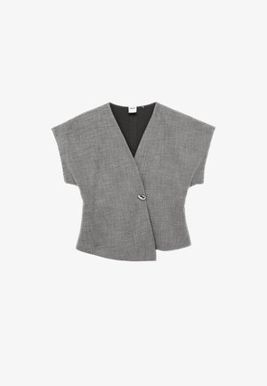 Koton, DOUBLE BREASTED - Chaleco - anthracite