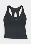 BRA TANK - Topp - black/anthracite/dark smoke grey