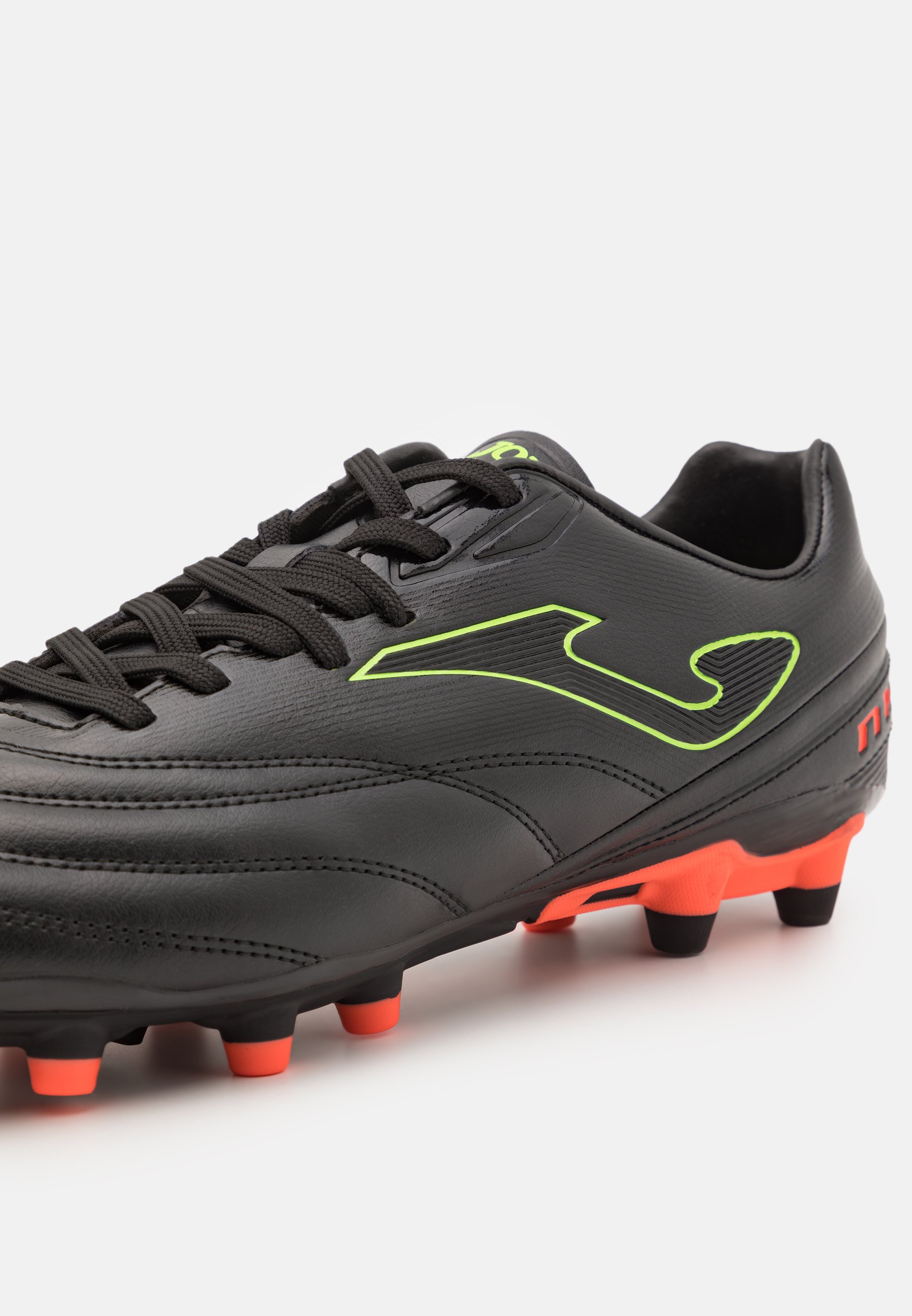 Joma NÚMERO 10 - Botas de fútbol con tacos - black/yellow/negro - Zalando.es