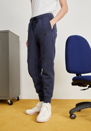 Tracksuit bottoms - obsidian heather/black