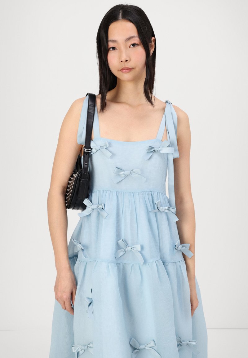 Sister Jane BIRDIE BOW MIDI DRESS - Day dress - blue - Zalando.ie Sister Jane BIRDIE BOW MIDI DRESS - Day dress - blue - Zalando.ie