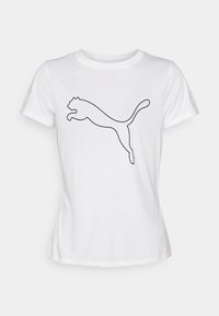 TAD ESSENTIAL LOGO TEE - Spordi T-särk - white