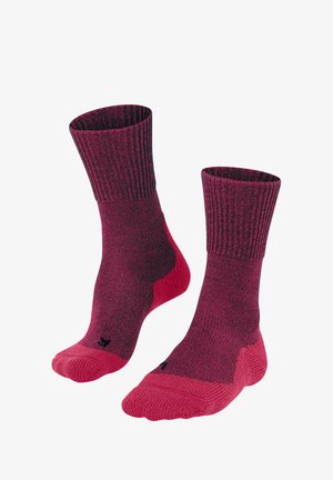FALKE, TK1 Wool Trekking strong cushioning - Calze sportive - azalea