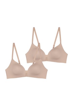 2-PACK  - T-paitaliivit - soft praline