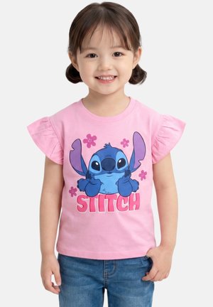 Disney, T-shirt imprimé - rosatre