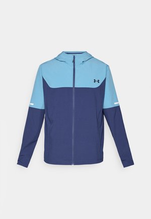 Under Armour TECH UTILITY - Veste de survêtement - washed navy/blue smoke/black