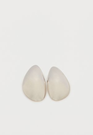 SCULPTURAL EARRINGS - Boucles d'oreilles - silver-coloured