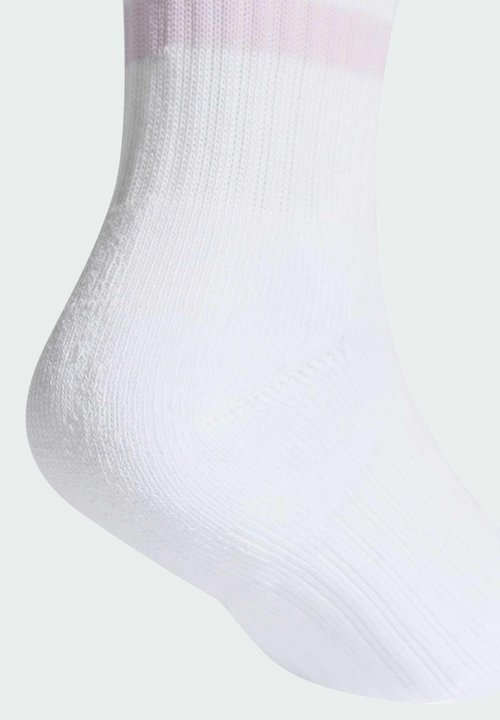 adidas 3STRIPES CUSHIONED SPORTSWEAR CREW 3 PAIR PACK - Sports socks - powder plum white ice lavender — photo 3