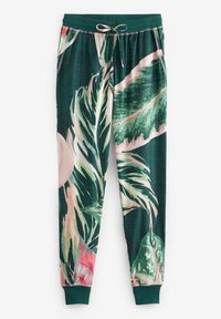 Next LONG SLEEVE-REGULAR FIT SET - Pijama - dark green floral