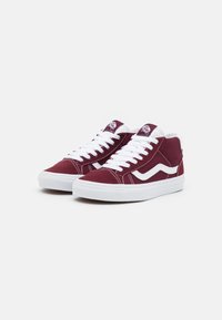 Vans MID SKOOL 37 UNISEX - Sapatilhas de cano alto - port royale/true white