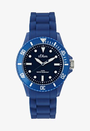 s.Oliver BIG COLOR - Uhr - dunkelblau