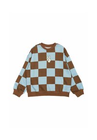 The New Felpa - toffee check