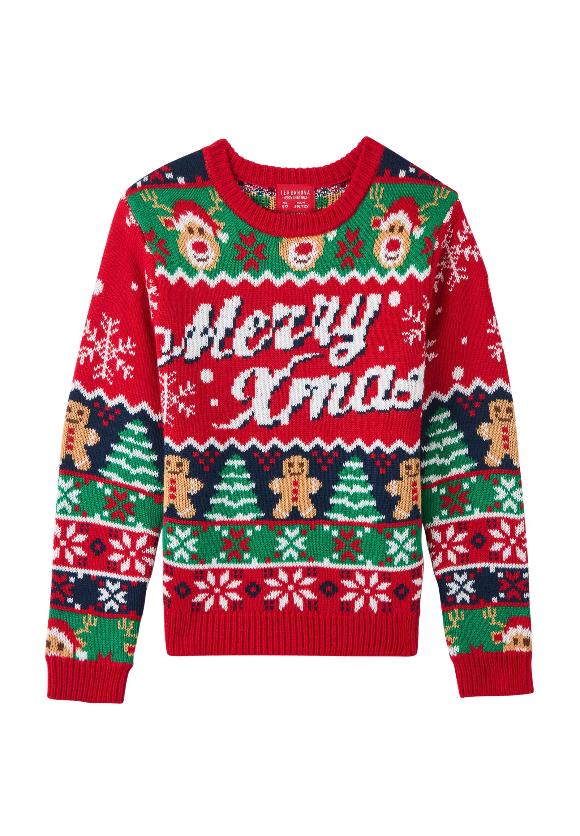 Merry Christmas Jumper Maglioni Con Motivi Natalizi Pullover