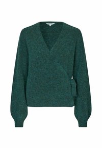 mbyM UDELE-M - Vesta na kopčanje - jungle green melange