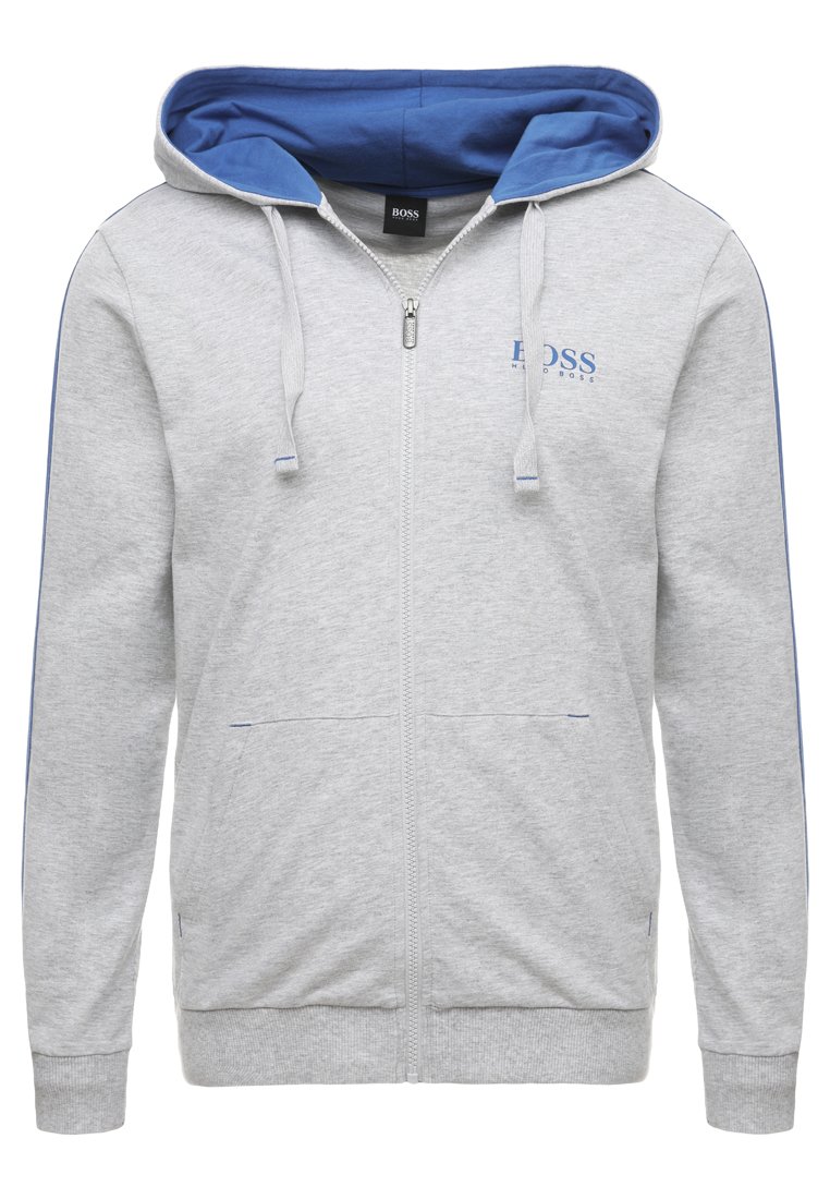 Boss Pyjamashirt grijs gemêleerd Boss Pyjamashirt grijs gemêleerd