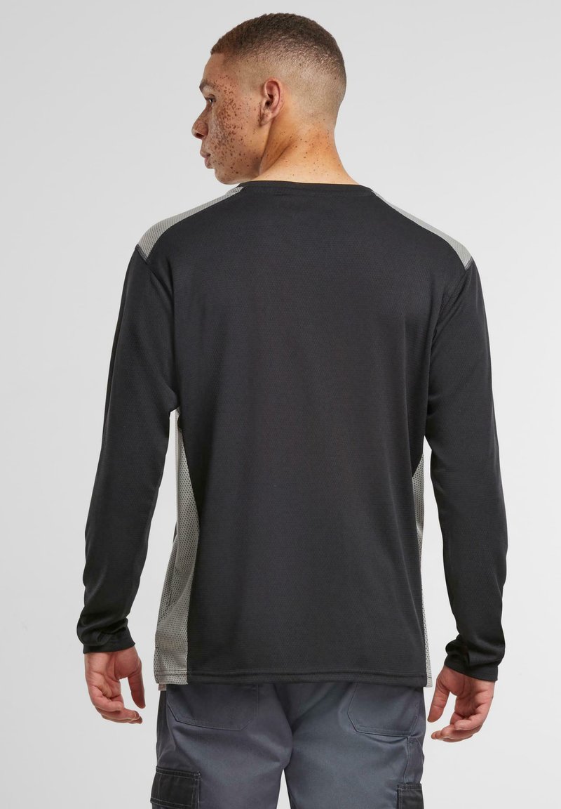 Dickies WORKWEAR PERFORMANCE TEMP - Top s dlouhým rukávem - black knit