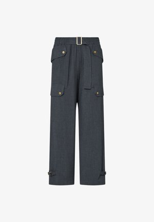 LIU JO, PANTALONE - Pantalon cargo - grigio scuro