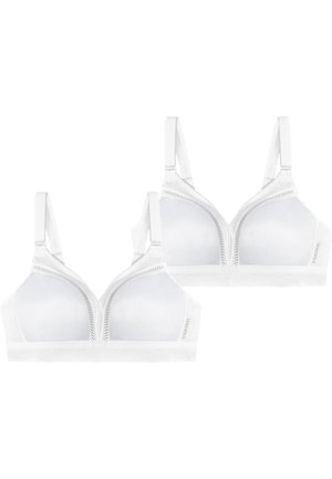 2-PACK TRIACTION WORKOUT - T-shirt bra - white