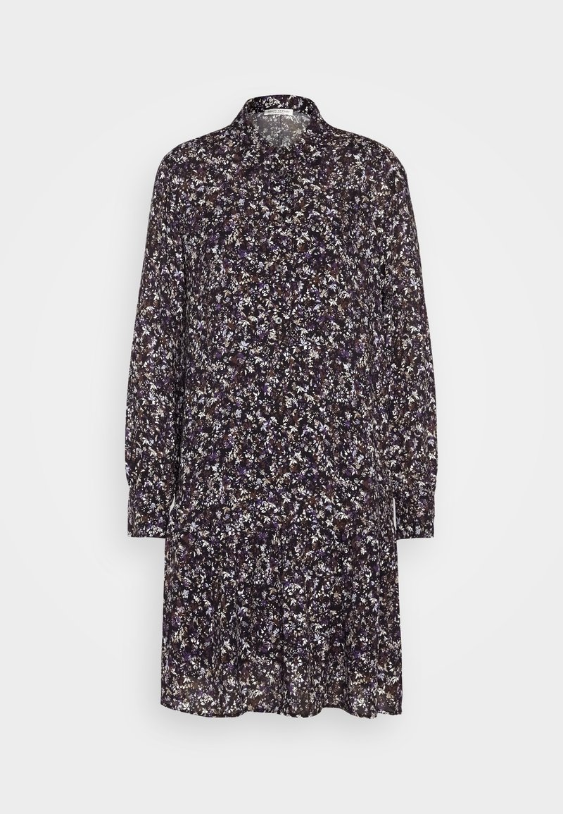 Marc O'Polo DRESS A SHAPE SHIRT STYLE VOLANT SKIRT LONG SLEEVE KENT ...