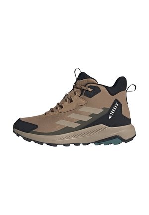 TERREX ANYLANDER MID - Outdoorschoenen - cardboard   blanch cargo   shadow olive