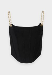 AISHA BUSTIER BANDAGE - Top - jet black