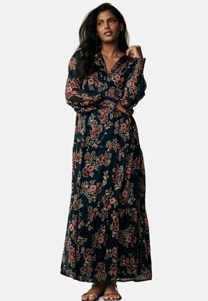 RUFFLE - REGULAR FIT - Maxi dress - navy tuttington floral