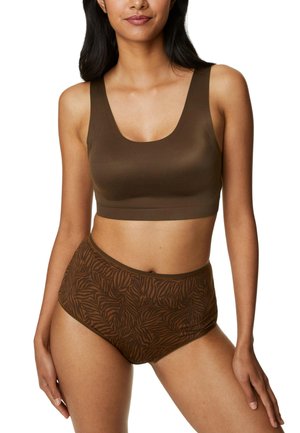 5 PACK NO VPL HIGH WAIST - Braguitas - topaz